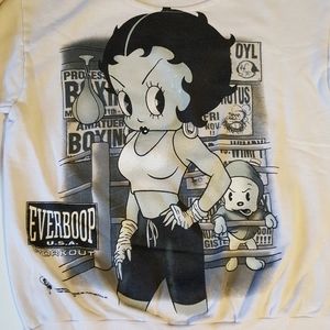 Vintage Beety Boop Crew Neck Sweat Shirt